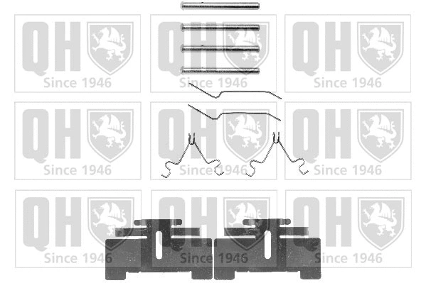 Accessory Kit, disc brake pad (BFK804)