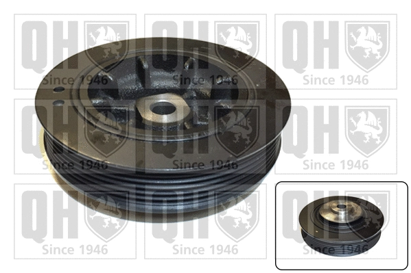 Belt Pulley, crankshaft (QCD56)