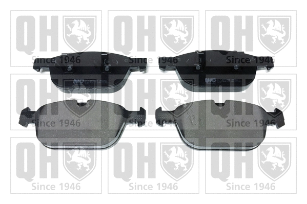 Brake Pad Set, disc brake (BP1666)