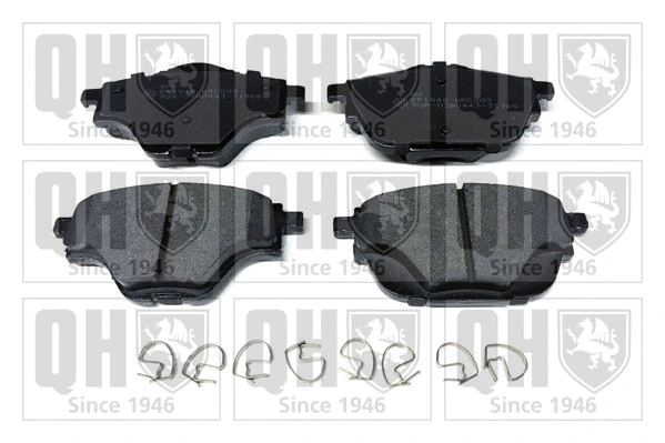Brake Pad Set, disc brake (BP1848)
