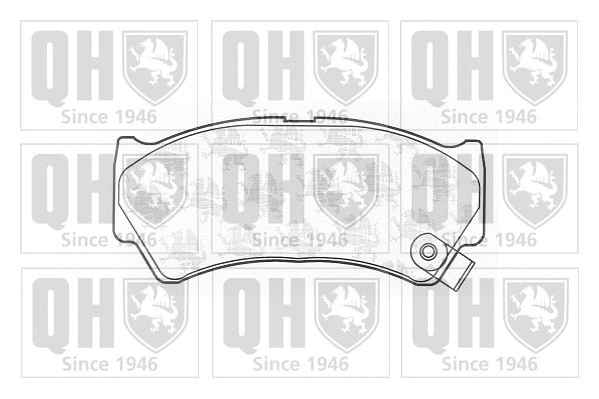 Brake Pad Set, disc brake (BP1226)