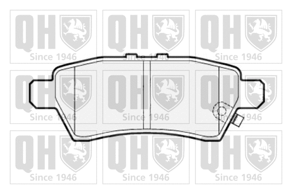 Brake Pad Set, disc brake (BP1527)