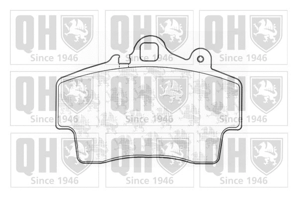 Brake Pad Set, disc brake (BP1189)