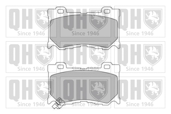 Brake Pad Set, disc brake (BP1703)