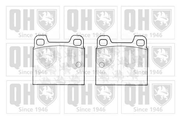 Brake Pad Set, disc brake (BP143)