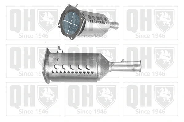 Soot/Particulate Filter, exhaust system (QDPF11415HP)