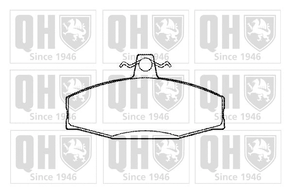 Brake Pad Set, disc brake (BP1133)