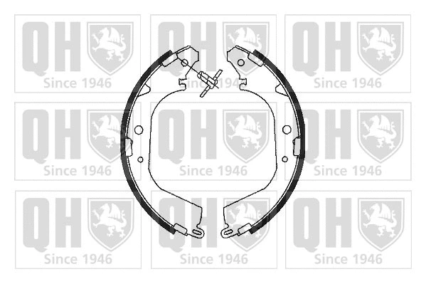 Brake Shoe Set (BS761)