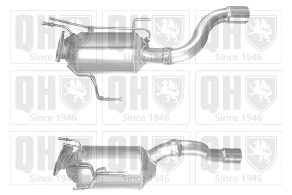 Soot/Particulate Filter, exhaust system (QDPF11175P)