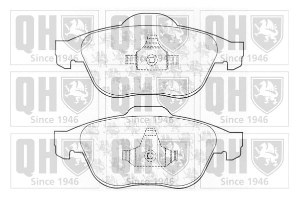 Brake Pad Set, disc brake (BP1321)