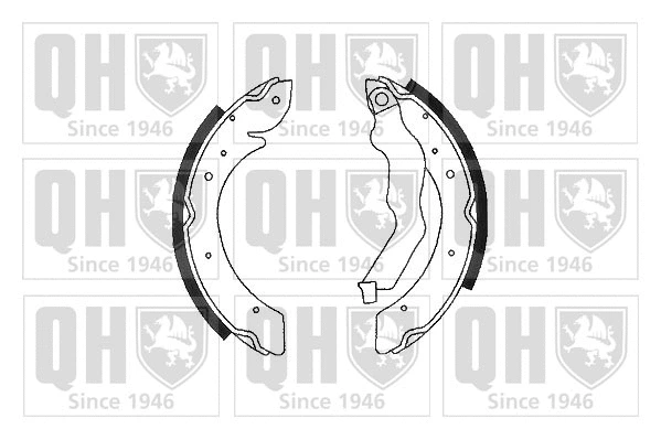 Brake Shoe Set (BS955)