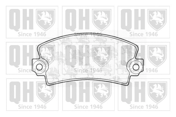 Brake Pad Set, disc brake (BP392)