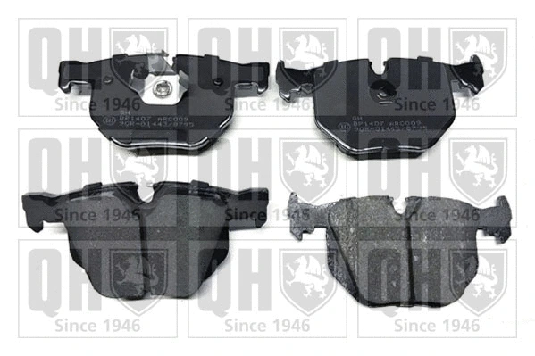 Brake Pad Set, disc brake (BP1407)