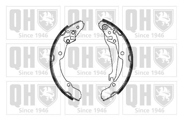Brake Shoe Set (BS991)
