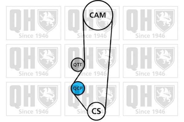Timing Belt Kit (QBK132)