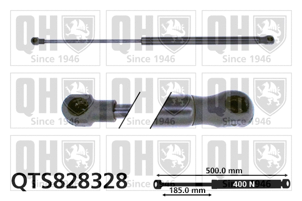 Gas Spring, boot/cargo area (QTS828328)
