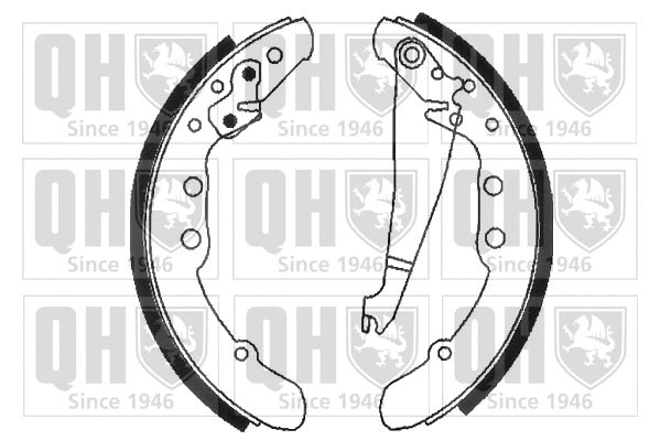 Brake Shoe Set (BS883)