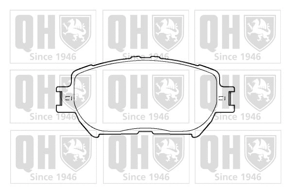 Brake Pad Set, disc brake (BP1373)