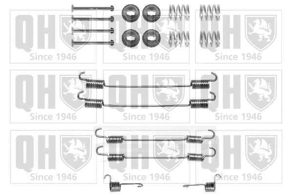 Accessory Kit, brake shoes (BFK396)