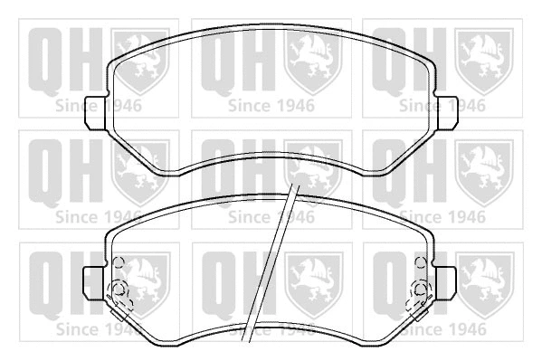 Brake Pad Set, disc brake (BP1344)