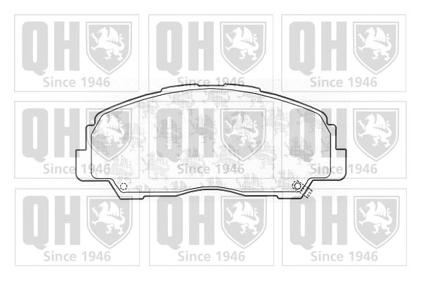 Brake Pad Set, disc brake (BP710)
