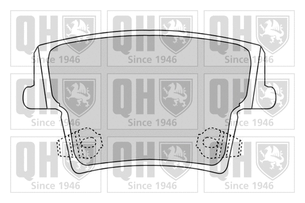 Brake Pad Set, disc brake (BP1534)