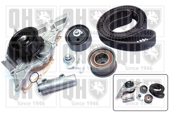 Water Pump & Timing Belt Kit (QBPK6690)