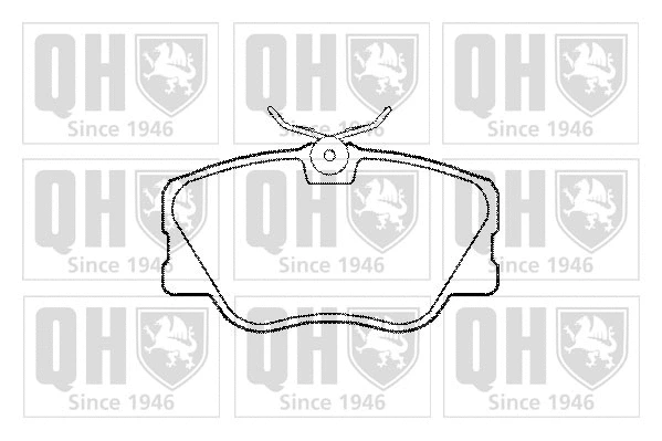 Brake Pad Set, disc brake (BP372)