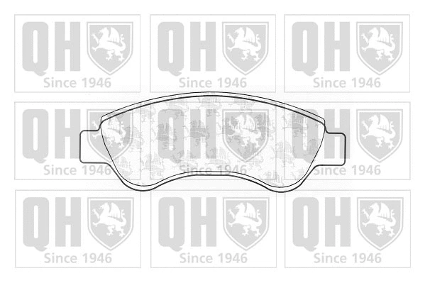 Brake Pad Set, disc brake (BP1278)