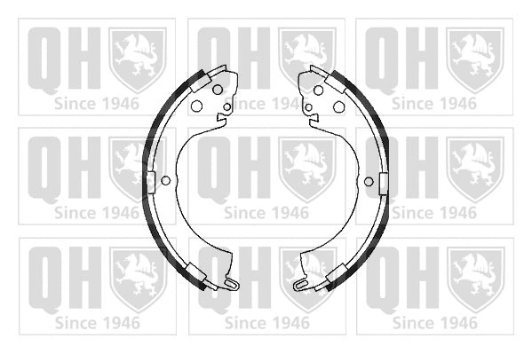 Brake Shoe Set (BS1048)