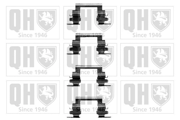 Accessory Kit, disc brake pad (BFK893)