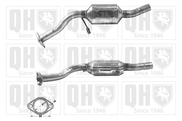 Catalytic Converter (QCAT90012H)
