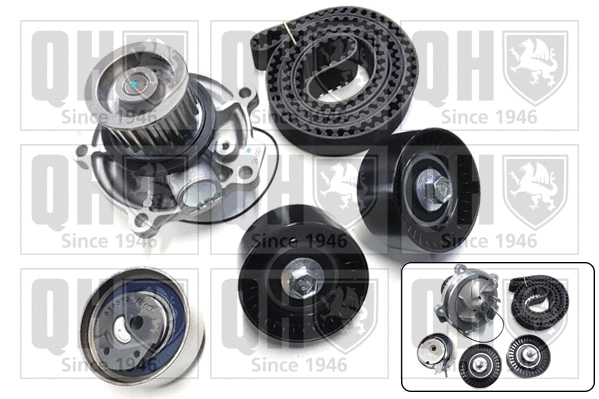 Water Pump & Timing Belt Kit (QBPK7610)
