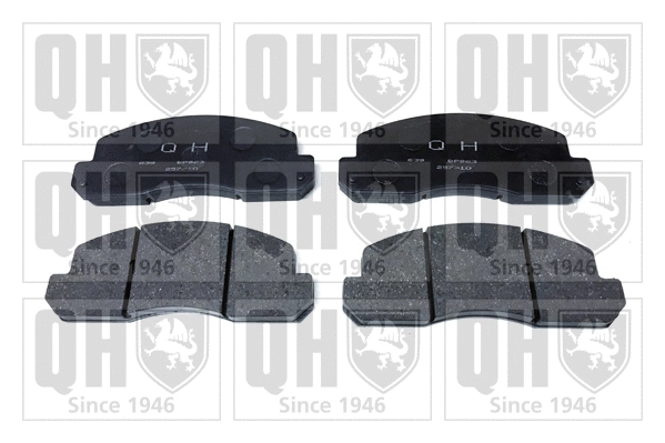 Brake Pad Set, disc brake (BP963)