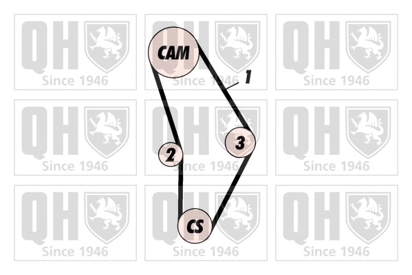 Timing Belt Kit (QBK287)