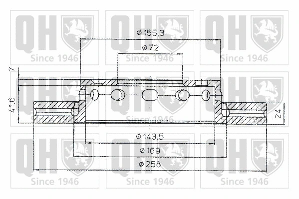 Brake Disc (BDC5016)