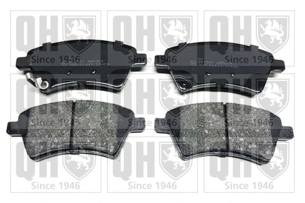 Brake Pad Set, disc brake (BP1597)