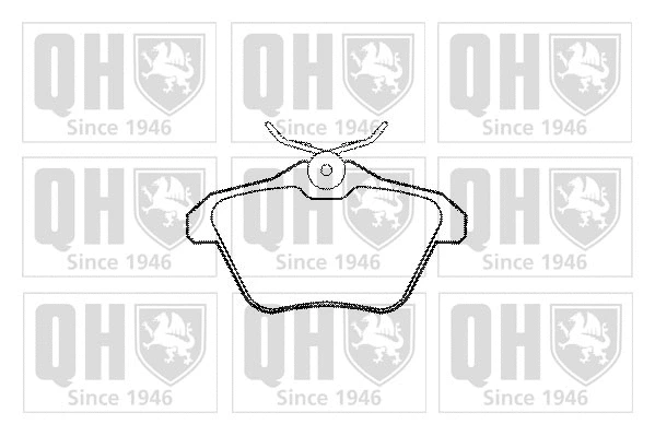 Brake Pad Set, disc brake (BP901)