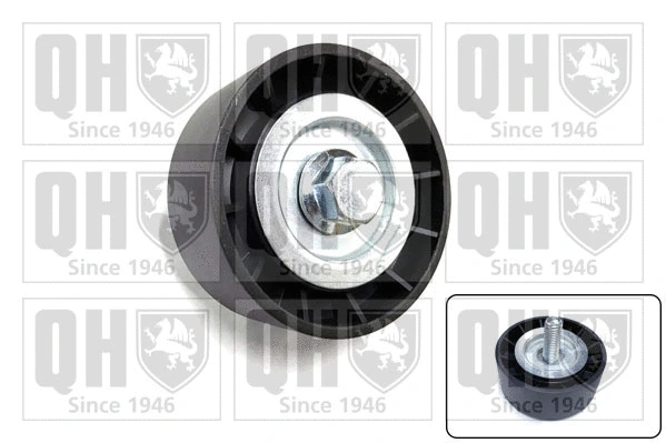 Deflection/Guide Pulley, V-ribbed belt (QTA1638)