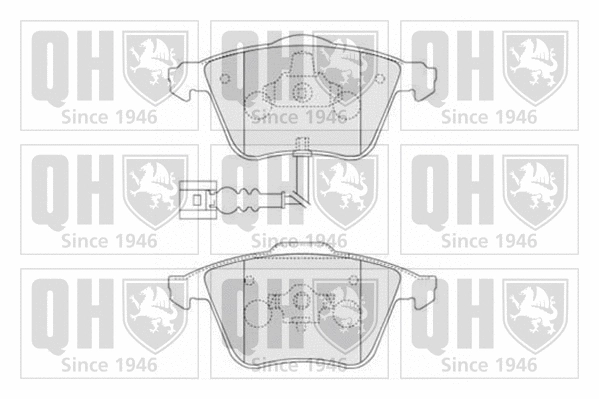 Brake Pad Set, disc brake (BP1533)