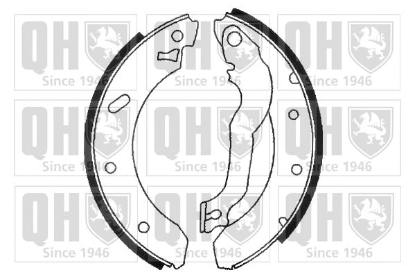 Brake Shoe Set (BS808)