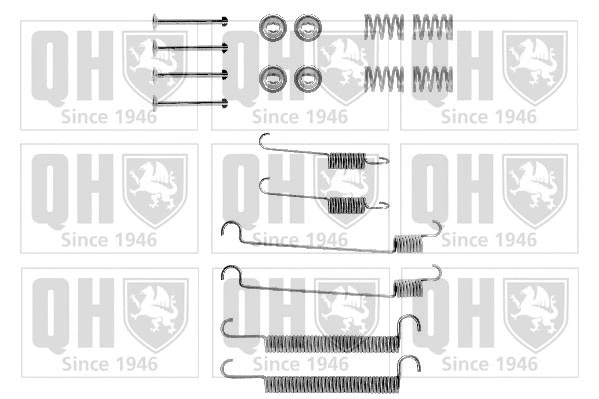 Accessory Kit, brake shoes (BFK214)
