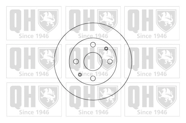 Brake Disc (BDC4593)