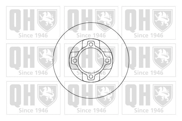 Brake Disc (BDC5053)