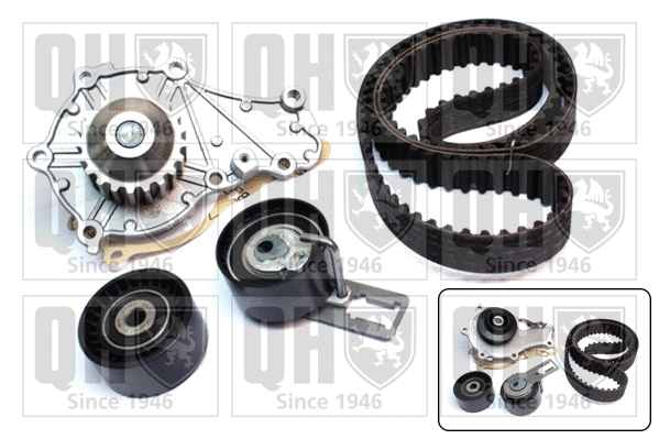 Water Pump & Timing Belt Kit (QBPK8730)