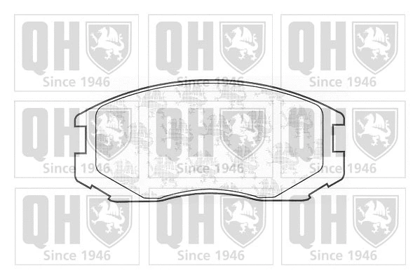 Brake Pad Set, disc brake (BP1175)