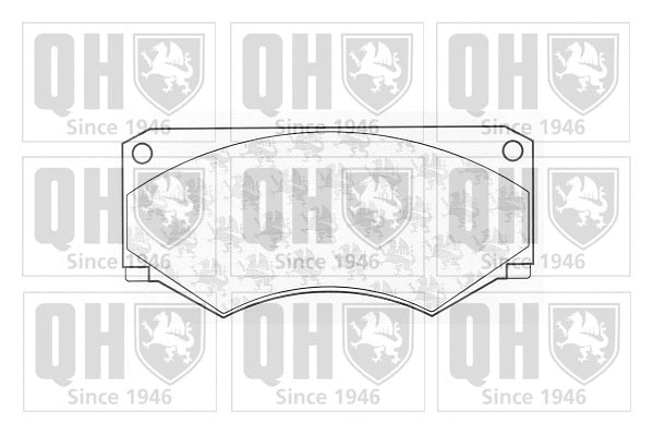 Brake Pad Set, disc brake (BP286)