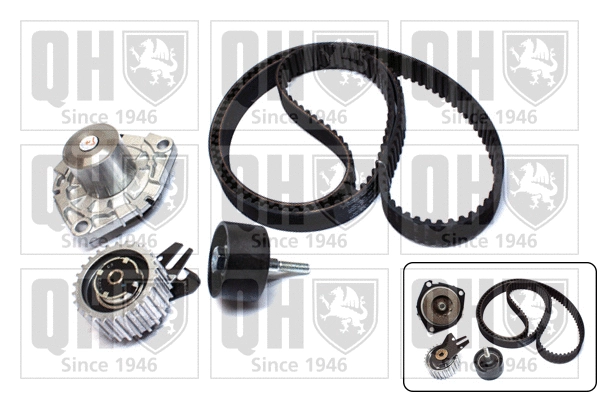 Water Pump & Timing Belt Kit (QBPK6570)