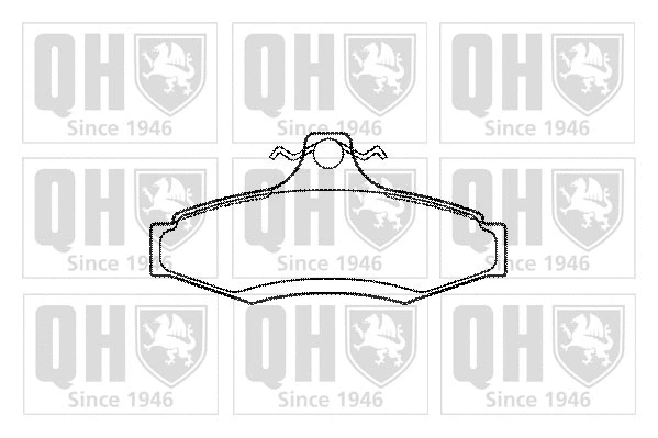 Brake Pad Set, disc brake (BP1070)