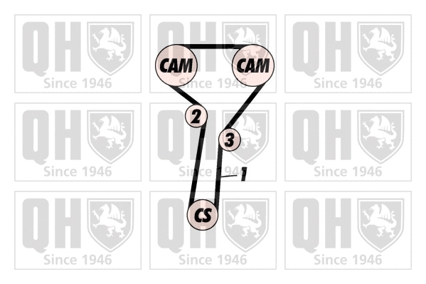 Timing Belt Kit (QBK378)